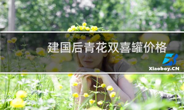 建国后青花双喜罐价格