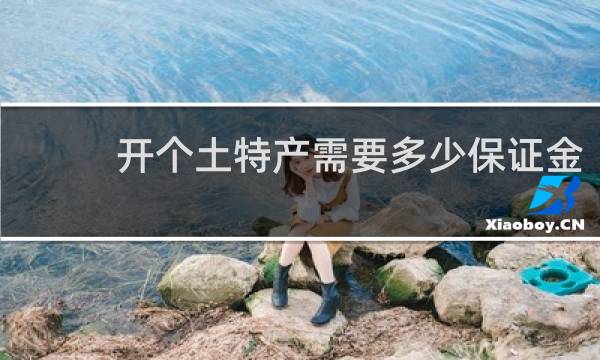 开个土特产需要多少保证金