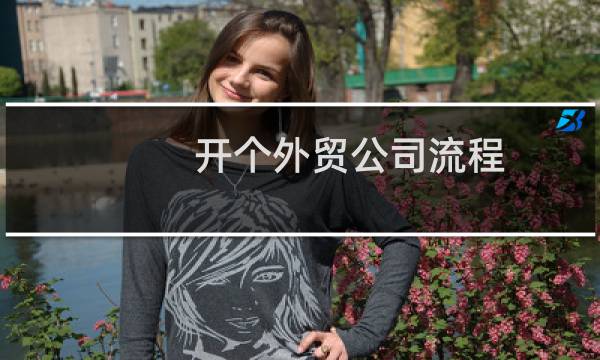 开个外贸公司流程
