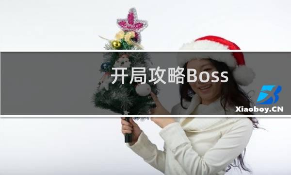 开局攻略Boss