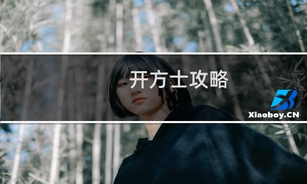 开方士攻略