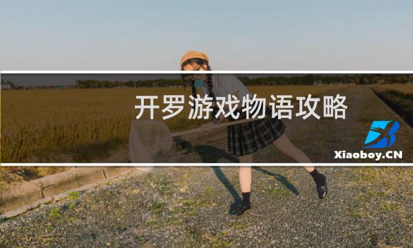 开罗游戏物语攻略