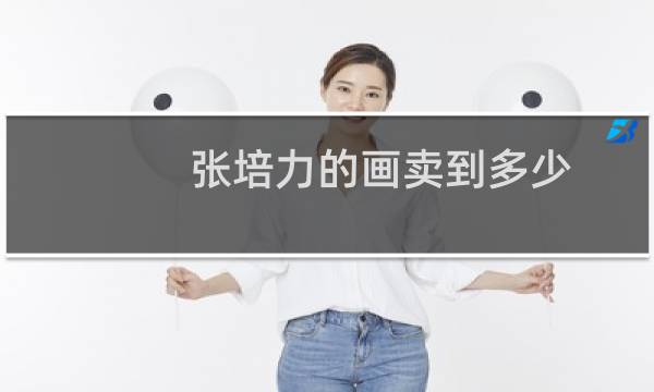 张培力的画卖到多少