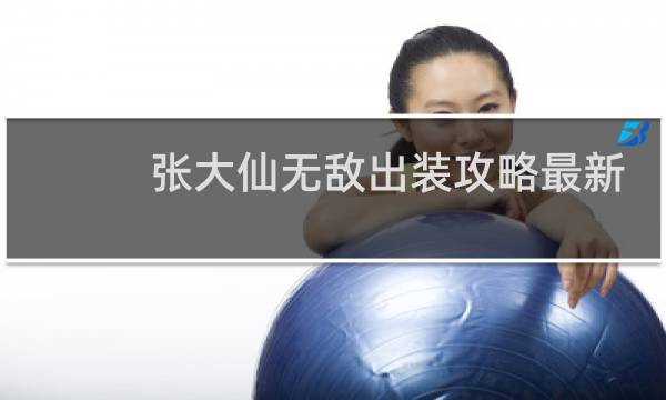 张大仙无敌出装攻略最新