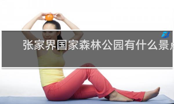 张家界国家森林公园有什么景点