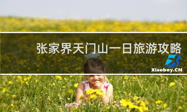 张家界天门山一日旅游攻略