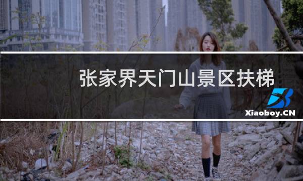 张家界天门山景区扶梯