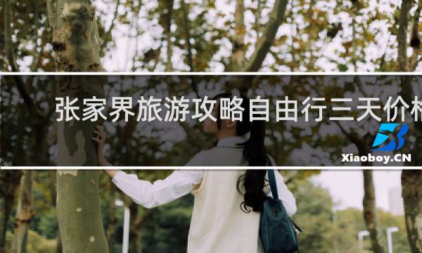 张家界旅游攻略自由行三天价格