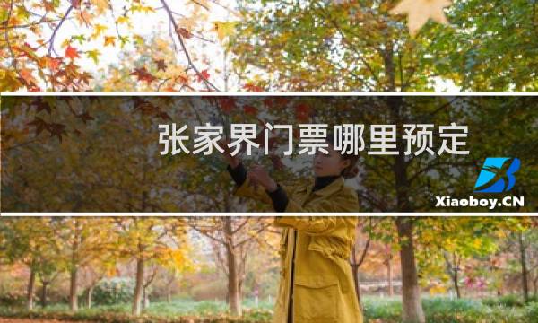 张家界门票哪里预定