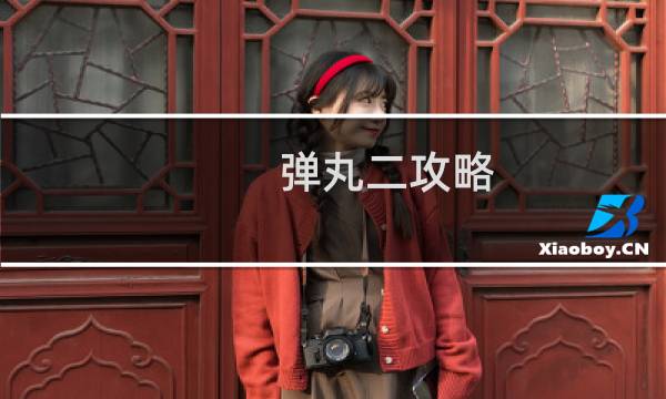 弹丸二攻略