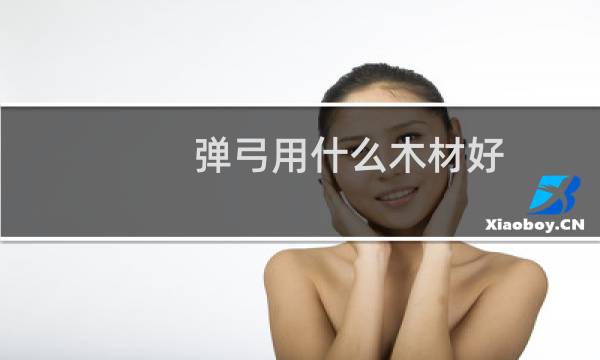 弹弓用什么木材好