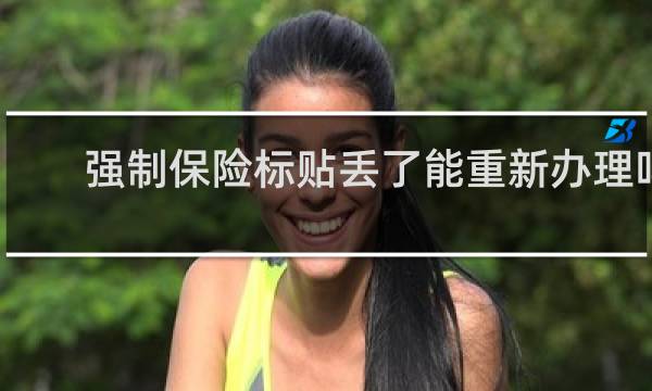 强制保险标贴丢了能重新办理吗