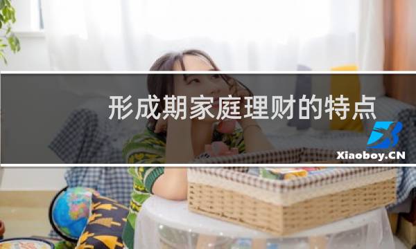 形成期家庭理财的特点