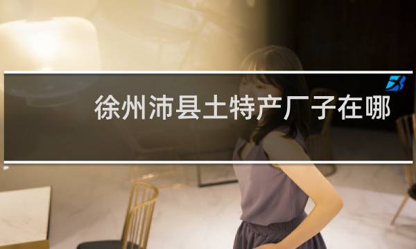 徐州沛县土特产厂子在哪
