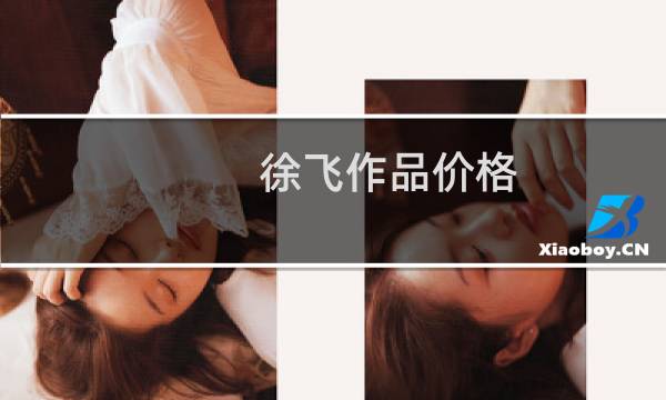 徐飞作品价格