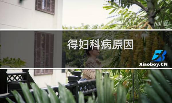 得妇科病原因