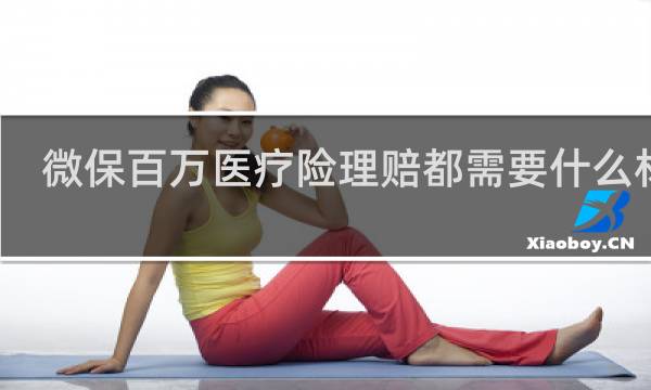 微保百万医疗险理赔都需要什么材料
