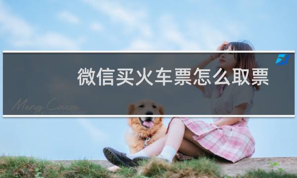 微信买火车票怎么取票