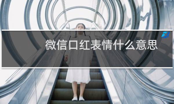 微信口红表情什么意思