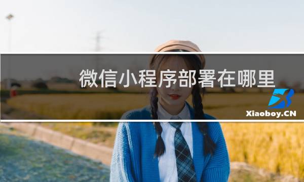 微信小程序部署在哪里