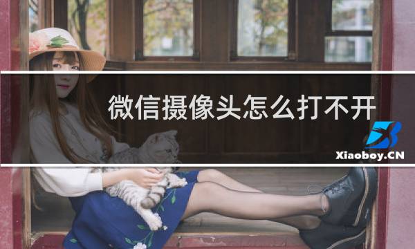 微信摄像头怎么打不开