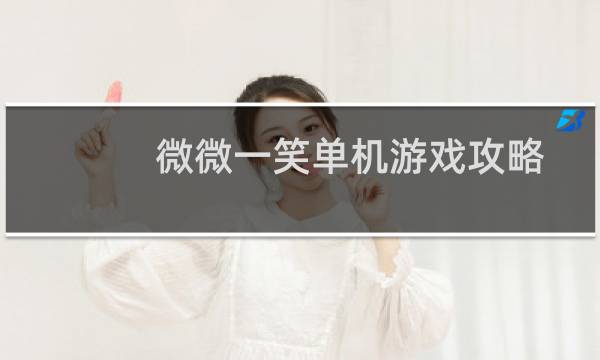 微微一笑单机游戏攻略