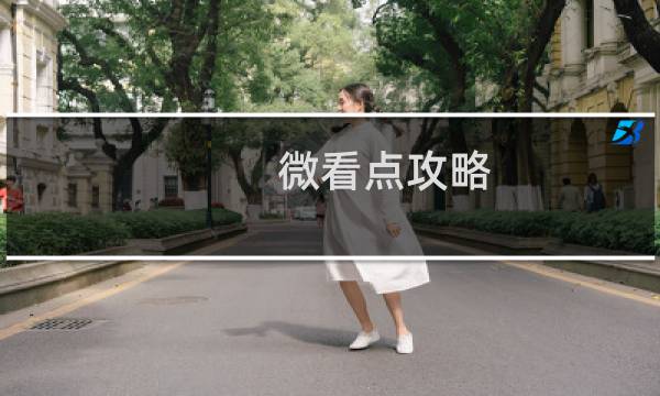 微看点攻略