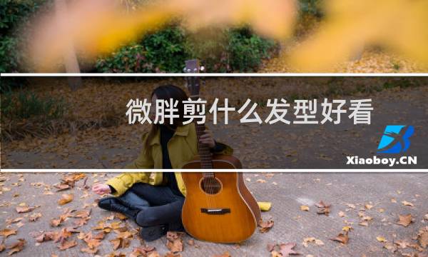 微胖剪什么发型好看