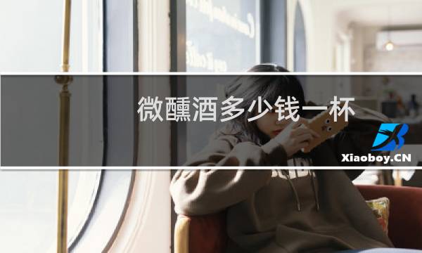 微醺酒多少钱一杯