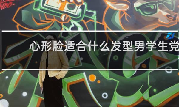 心形脸适合什么发型男学生党