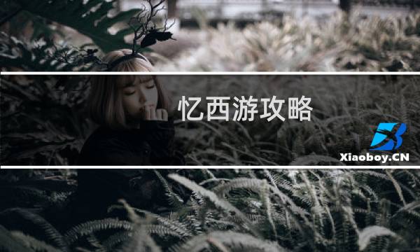 忆西游攻略