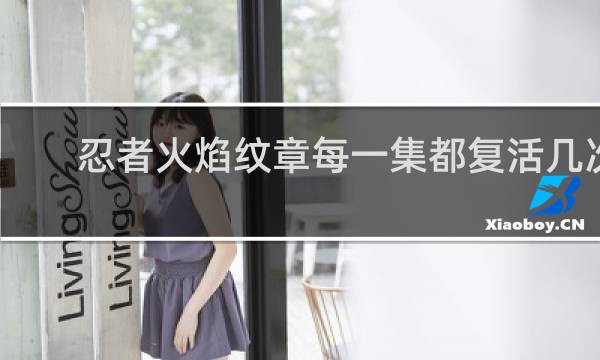 忍者火焰纹章每一集都复活几次