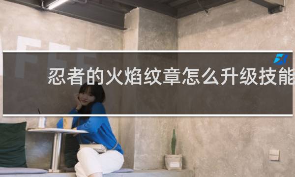 忍者的火焰纹章怎么升级技能
