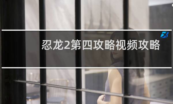 忍龙2第四攻略视频攻略