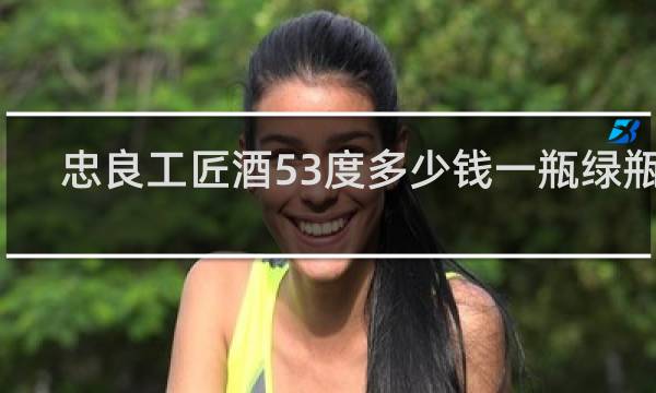 忠良工匠酒53度多少钱一瓶绿瓶的