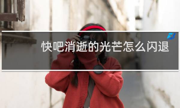快吧消逝的光芒怎么闪退
