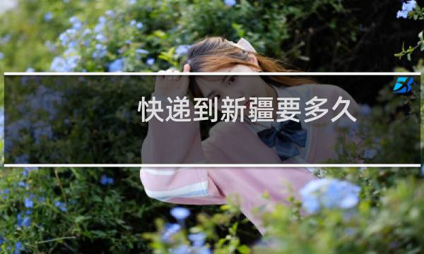 快递到新疆要多久