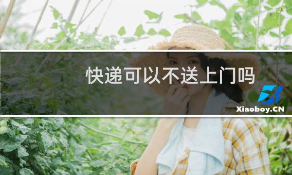 快递可以不送上门吗