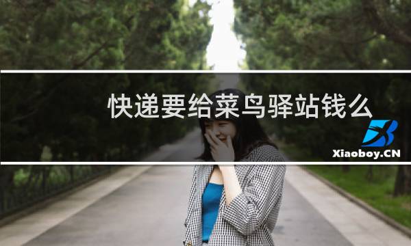 快递要给菜鸟驿站钱么
