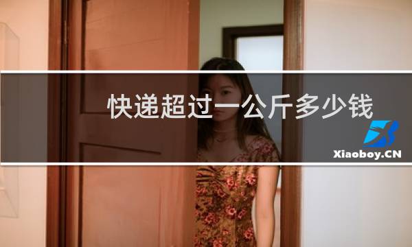 快递超过一公斤多少钱