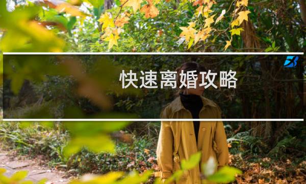 快速离婚攻略
