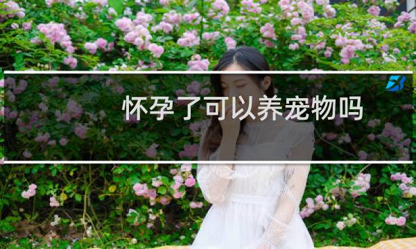 怀孕了可以养宠物吗