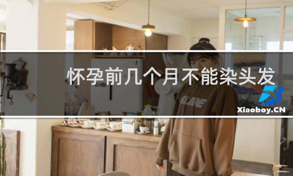 怀孕前几个月不能染头发