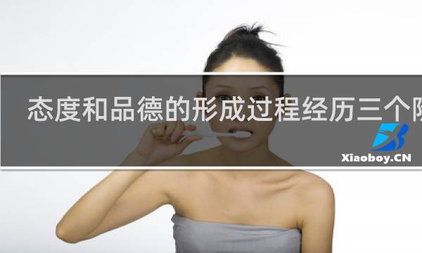 态度和品德的形成过程经历三个阶段