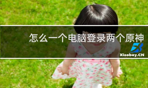 怎么一个电脑登录两个原神