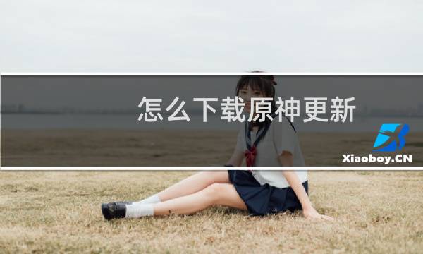 怎么下载原神更新