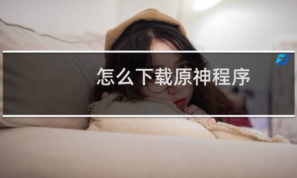 怎么下载原神程序