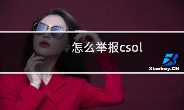 怎么举报csol