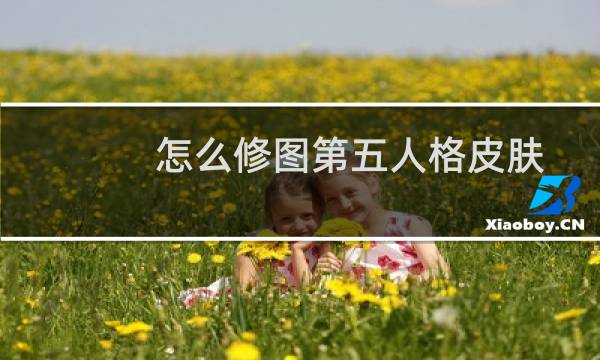 怎么修图第五人格皮肤