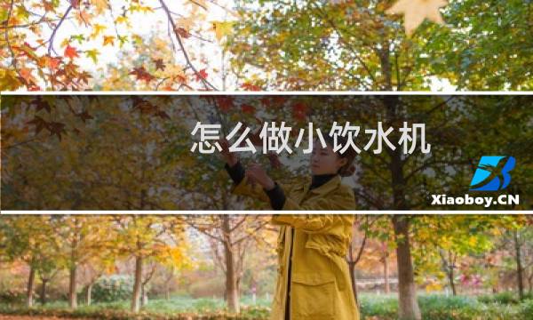 怎么做小饮水机